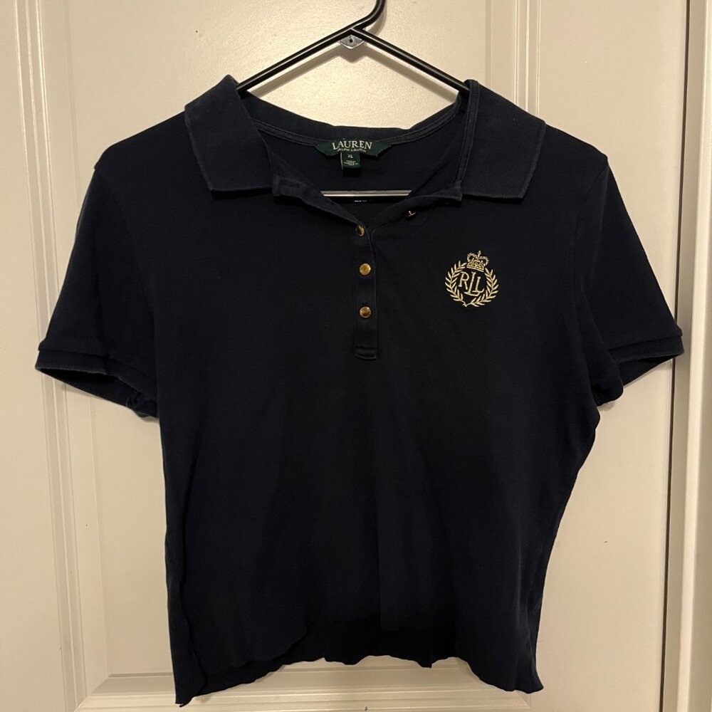 Ralph Lauren Cropped Logo Polo